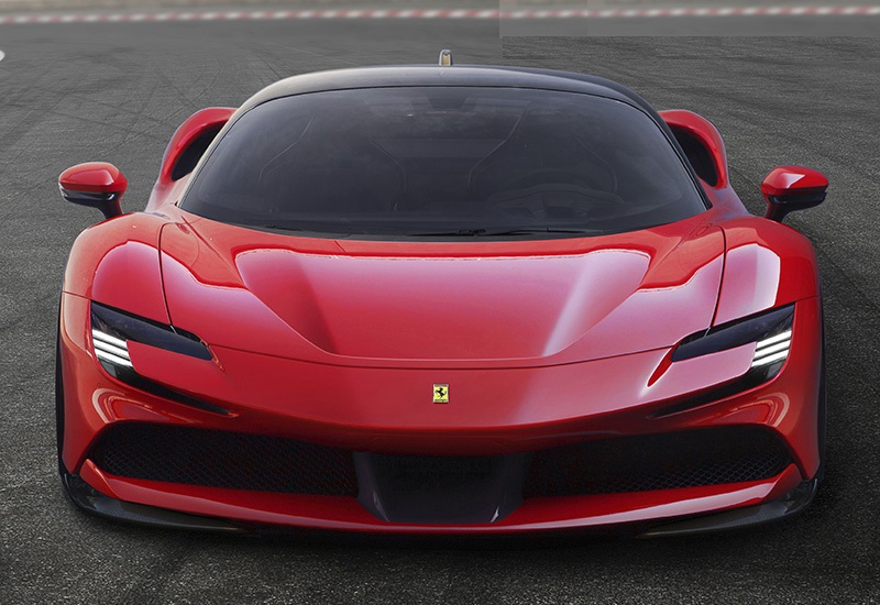 Ferrari SF90 Stradale = 340 км/ч. 1000 л.с. 2.5 сек.
