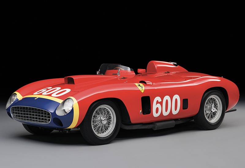 Ferrari 290 MM Scaglietti Spider = 280 км/ч. 320 л.с. 4.8 сек.