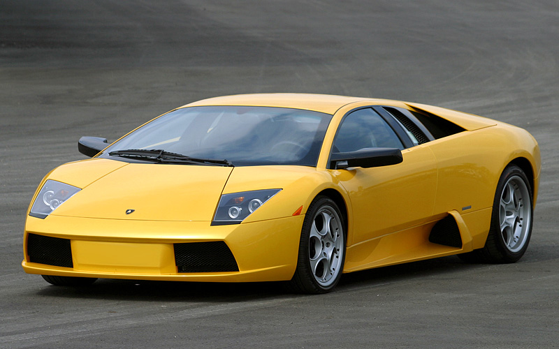 Lamborghini Murcielago = 331 км/ч. 580 л.с. 3.8 сек.