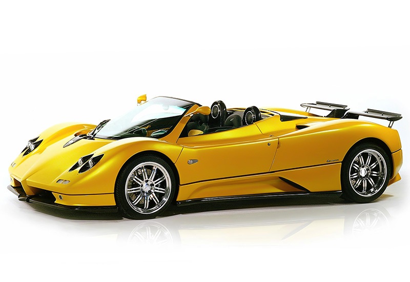 Pagani Zonda S Roadster = 335 км/ч. 555 л.с. 3.7 сек.