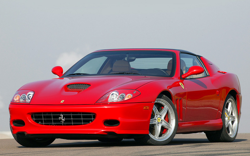 Ferrari 575 Superamerica = 320 км/ч. 540 л.с. 4.25 сек.
