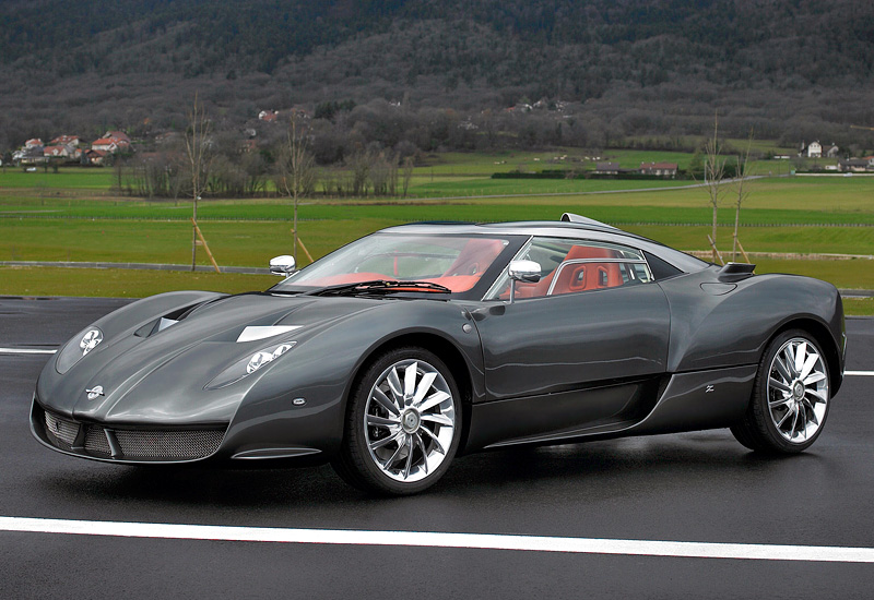Spyker C12 Zagato = 320 км/ч. 500 л.с. 3.8 сек.