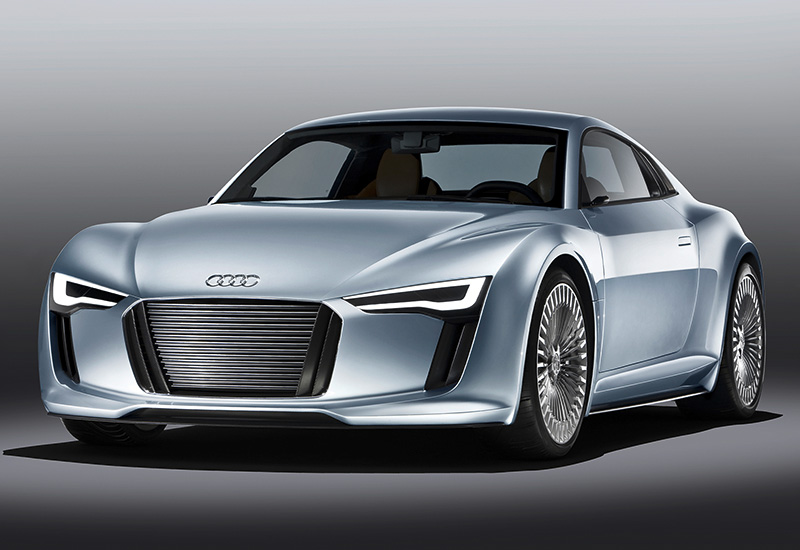 Audi e-Tron Detroit Showcar = 200+ км/ч. 204 л.с. 5.9 сек.