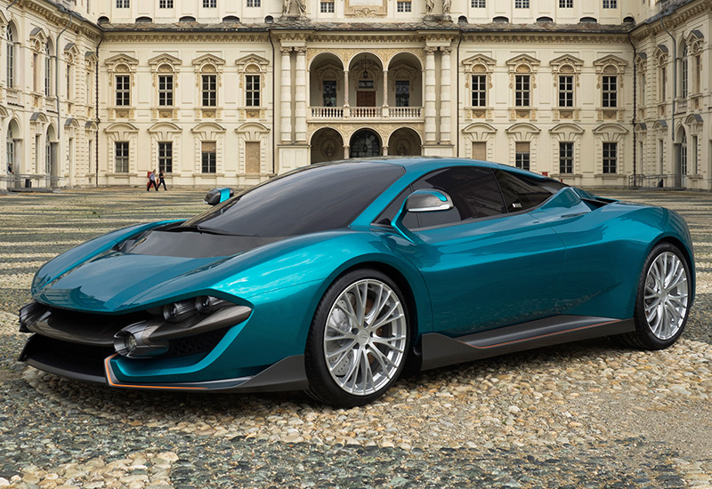 ATS Wildtwelve Concept Torino Design = 390 км/ч. 860 л.с. 2.6 сек.