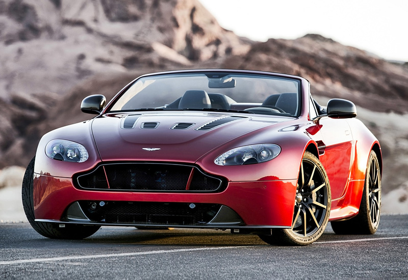 Aston Martin V12 Vantage S Roadster = 323 км/ч. 573 л.с. 4.1 сек.
