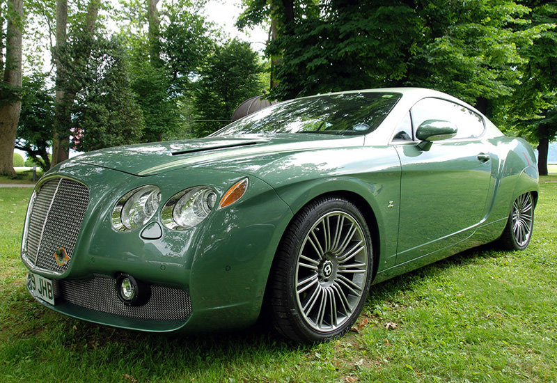 Bentley Continental GTZ Zagato Special Edition = 330 км/ч. 625 л.с. 4.1 сек.