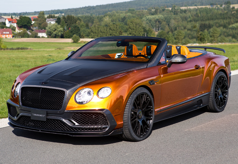 Bentley Continental GTC Mansory = 330 км/ч. 1001 л.с. 3.9 сек.