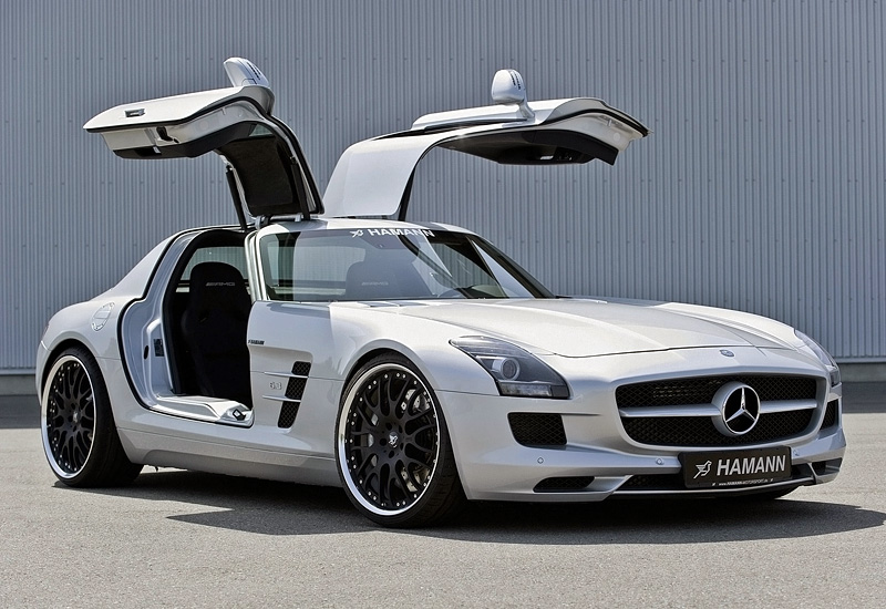 Mercedes-Benz SLS AMG Hamann = 317 км/ч. 571 л.с. 3.8 сек.