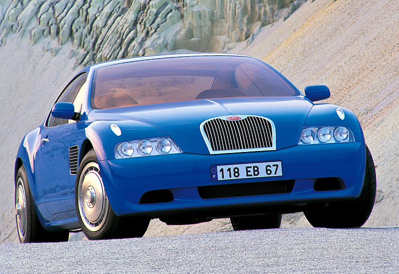 Bugatti EB 118 Concept = 320 км/ч. 555 л.с. 4.4 сек.