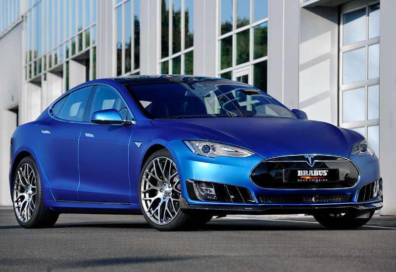 Tesla Model S P85D Ludicrous Mode Brabus Zero Emission = 249+ км/ч. 772 л.с. 3 сек.