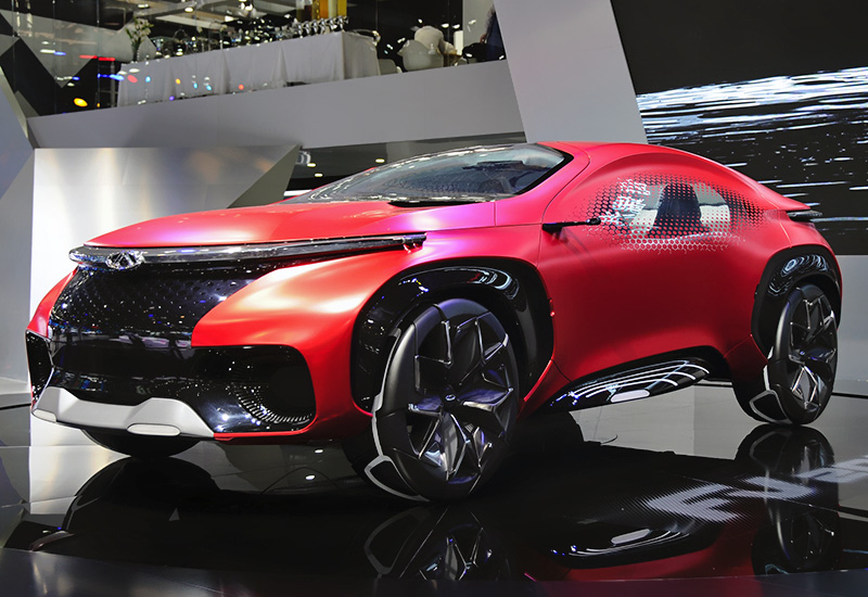 Chery FV2030 Concept = 300 км/ч. 500 л.с. 4 сек.