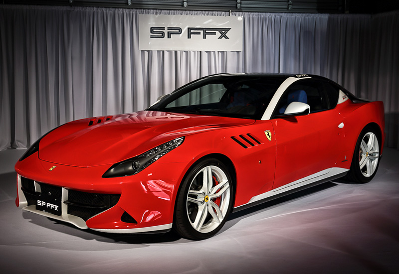 Ferrari SP FFX = 335 км/ч. 660 л.с. 3.7 сек.