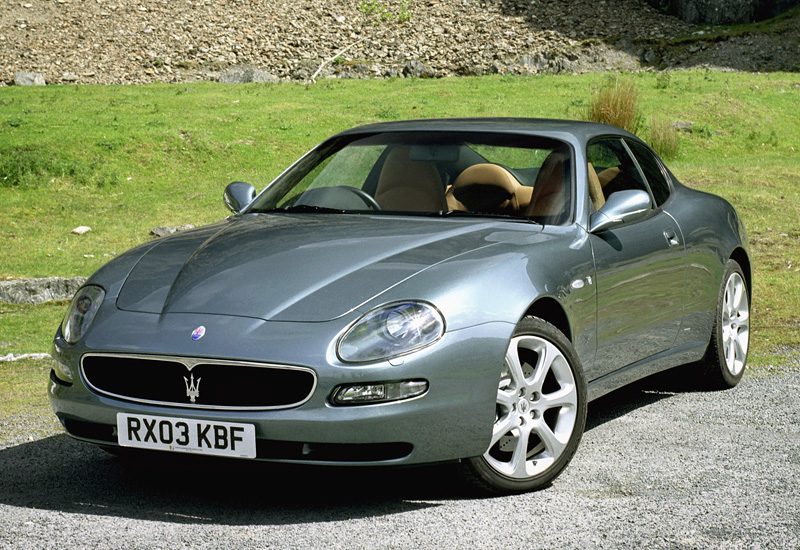 Maserati Coupe 4.2 V8 GT = 286 км/ч. 385 л.с. 4.7 сек.
