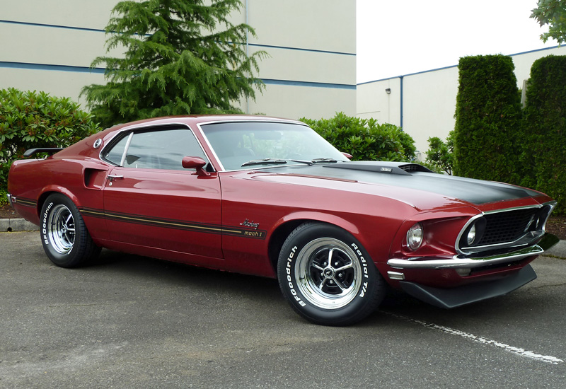 Ford Mustang Mach 1 390 S-Code = 195 км/ч. 320 л.с. 6.9 сек.