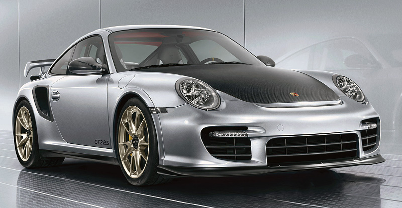 Porsche 911 GT2 RS (997) = 330 км/ч. 620 л.с. 3.5 сек.
