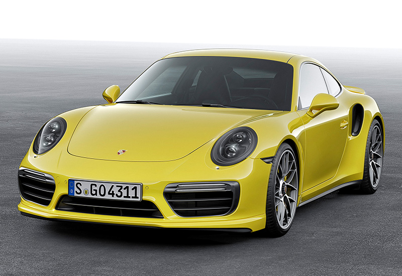 Porsche 911 Turbo S (991.2) = 330 км/ч. 580 л.с. 2.9 сек.