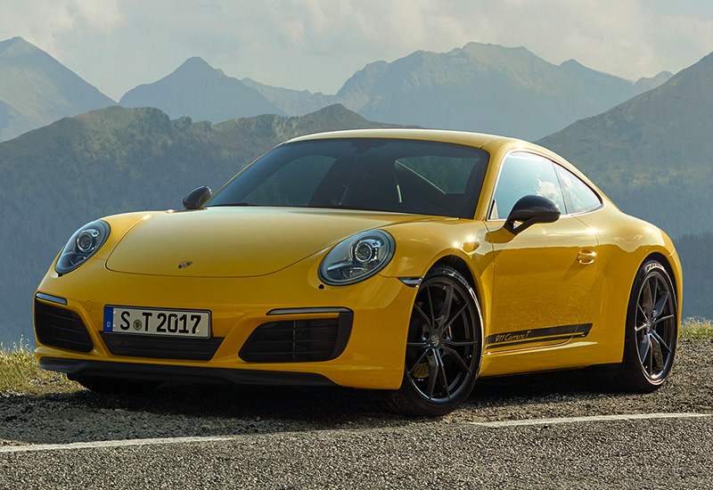 Porsche 911 Carrera T (991.2) = 293 км/ч. 370 л.с. 4.5 сек.