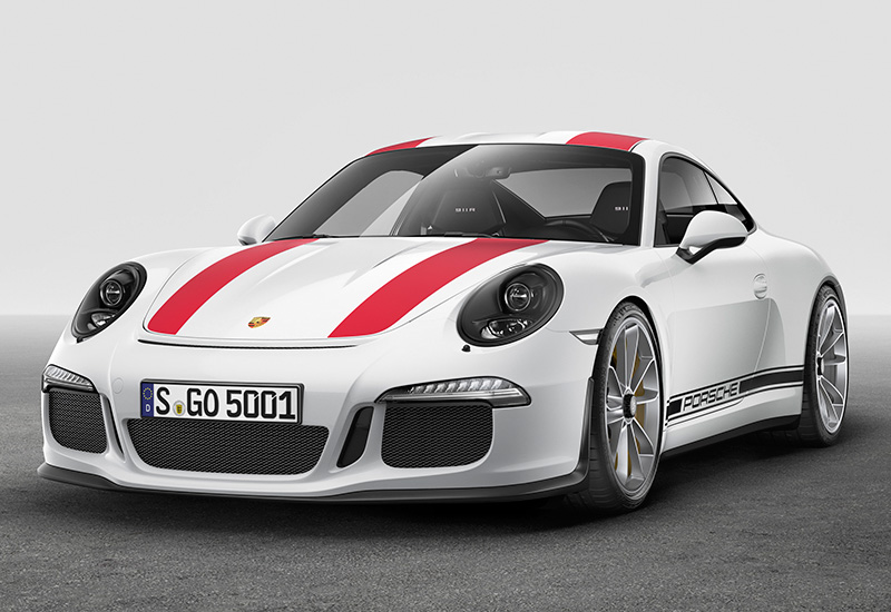 Porsche 911 R (991) = 323 км/ч. 500 л.с. 3.8 сек.