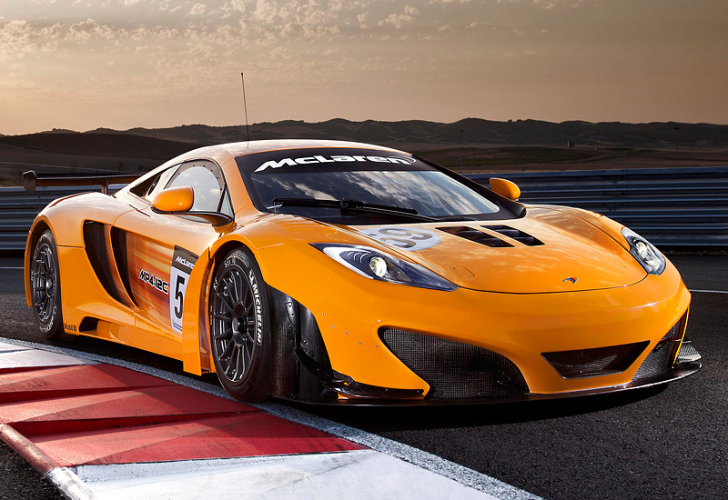 McLaren MP4-12C GT3 = 335 км/ч. 500 л.с. 3.1 сек.