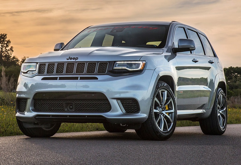 Jeep Grand Cherokee Trackhawk Hennessey HPE1200 Supercharged = 322+ км/ч. 1217 л.с. 2.4 сек.