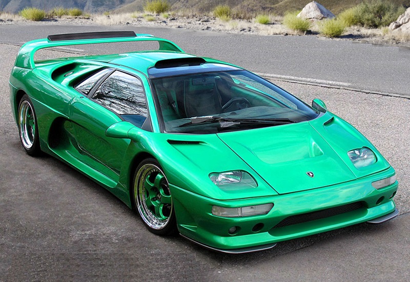 Lamborghini Affolter Diablo Evolution GTR = 350 км/ч. 670 л.с. 3.3 сек.