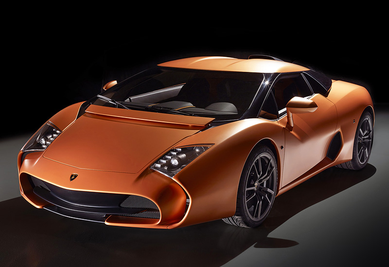 Lamborghini 5-95 Zagato = 325 км/ч. 570 л.с. 3.4 сек.