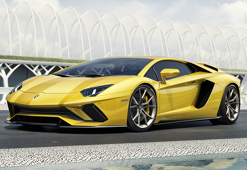 Lamborghini Aventador S = 350 км/ч. 740 л.с. 2.9 сек.