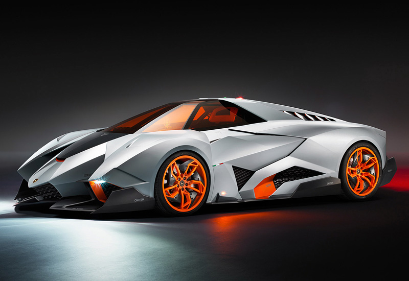Lamborghini Egoista Concept = 350+ км/ч. 600 л.с. 2.4 сек.