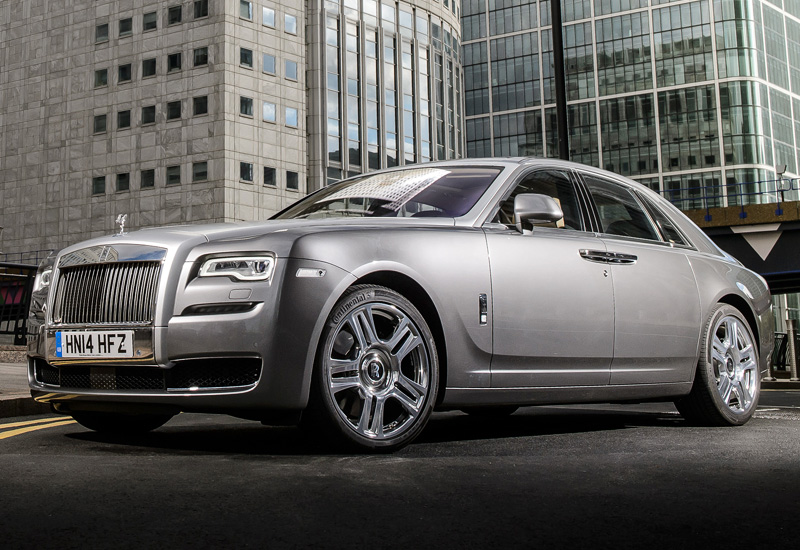 Rolls-Royce Ghost Series II = 250+ км/ч. 570 л.с. 4.9 сек.