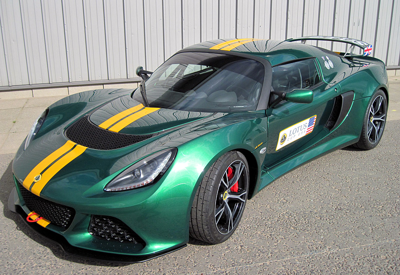 Lotus Exige V6 Cup = 275 км/ч. 350 л.с. 3.8 сек.