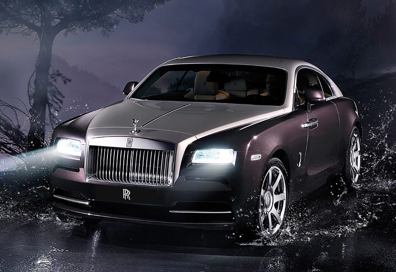 Rolls-Royce Wraith = 250+ км/ч. 632 л.с. 4.6 сек.