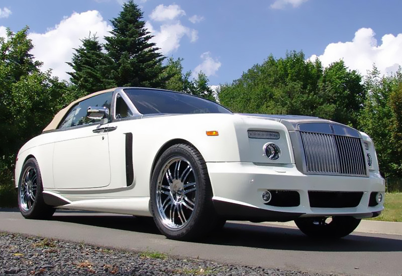 Rolls-Royce Phantom Drophead Coupe Mansory Bel Air = 280 км/ч. 560 л.с. 5 сек.