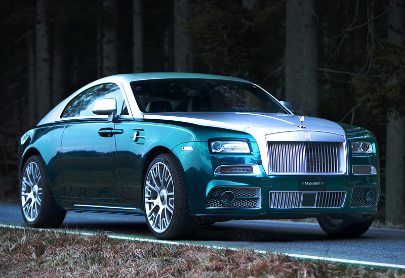Rolls-Royce Wraith Mansory = 300 км/ч. 740 л.с. 4.4 сек.