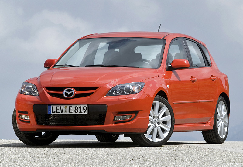 Mazda 3 MPS = 250+ км/ч. 260 л.с. 6.1 сек.