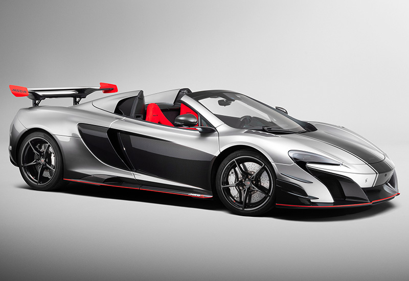 McLaren MSO R Spider = 320 км/ч. 688 л.с. 2.8 сек.