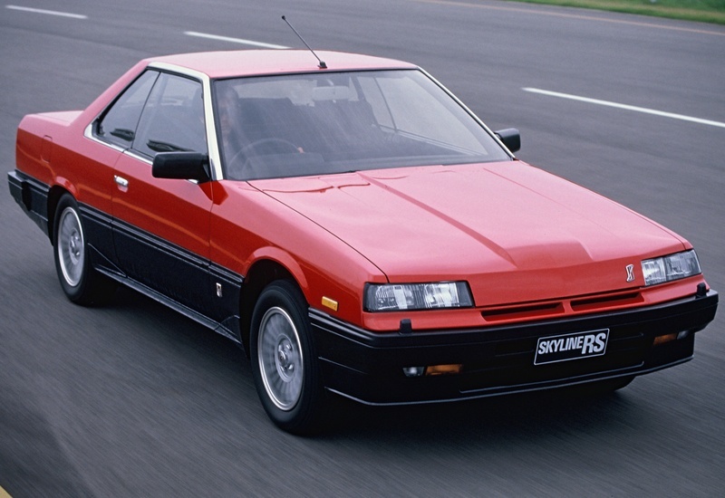 Nissan Skyline 2000 Turbo RS-X Coupe (KDR30) = 219 км/ч. 205 л.с. 6.9 сек.