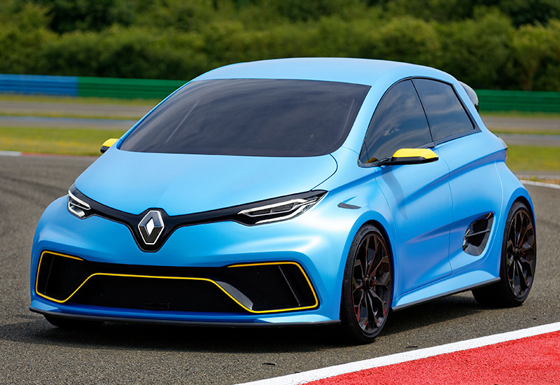 Renault Zoe e-Sport = 210 км/ч. 462 л.с. 3.2 сек.
