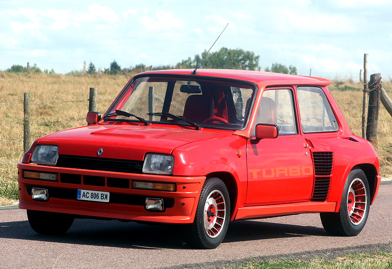 Renault 5 Turbo = 204 км/ч. 160 л.с. 7.1 сек.