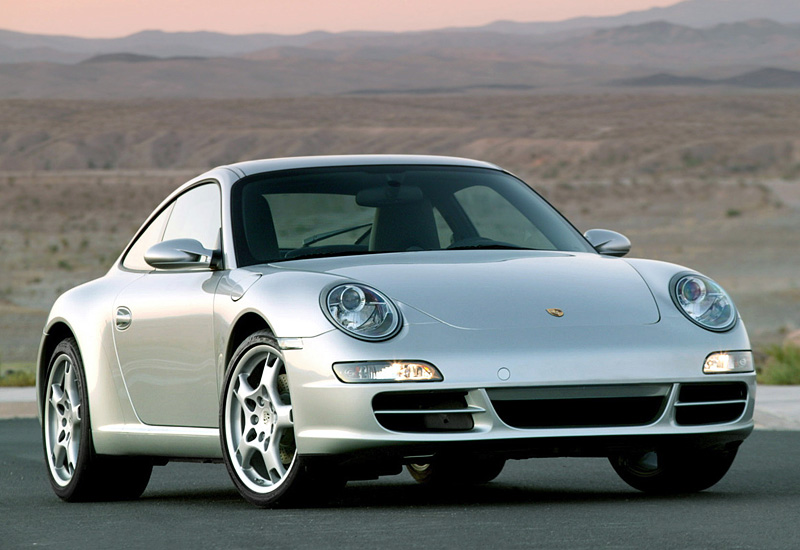 Porsche 911 Carrera Coupe (997) = 285 км/ч. 325 л.с. 4.8 сек.