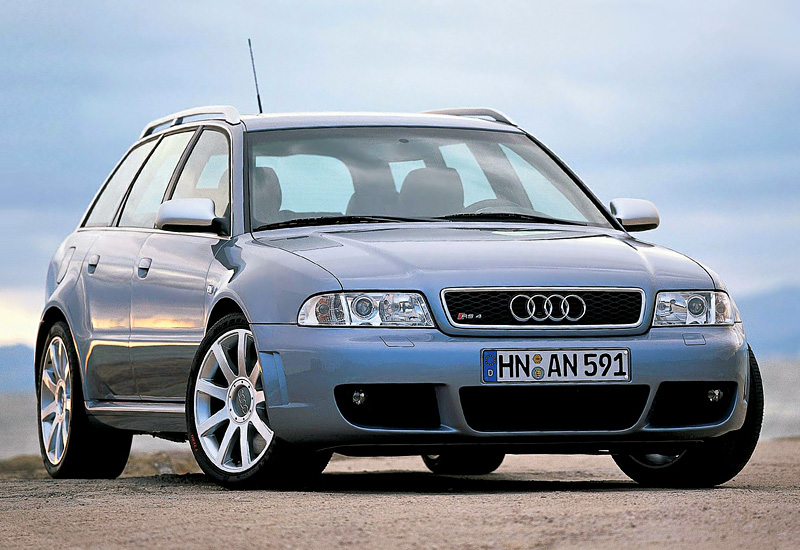 Audi RS4 Avant (B5) = 250+ км/ч. 381 л.с. 4.9 сек.