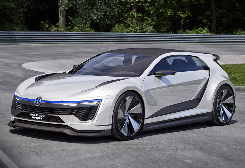 Volkswagen Golf GTE Sport Concept = 280 км/ч. 401 л.с. 4.3 сек.