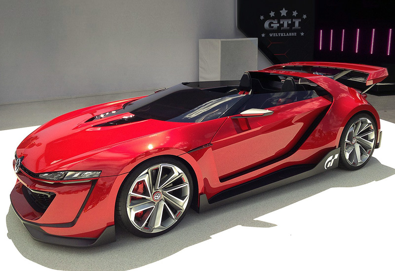 Volkswagen GTI Roadster Vision Gran Turismo = 306 км/ч. 503 л.с. 3.6 сек.