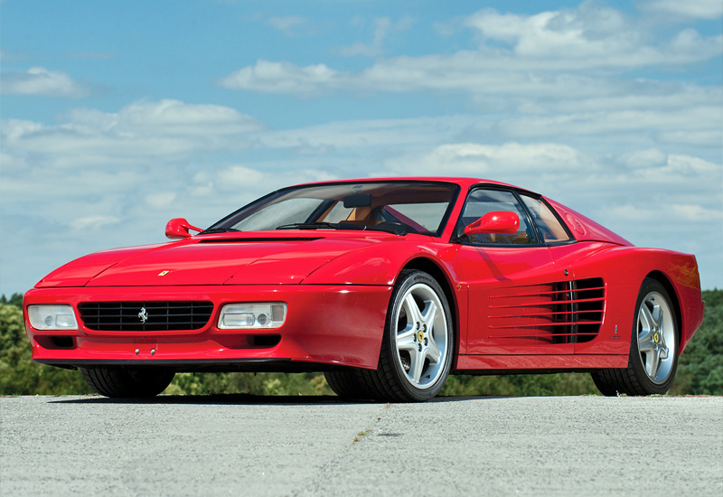 Ferrari 512 TR = 309 км/ч. 428 л.с. 4.8 сек.