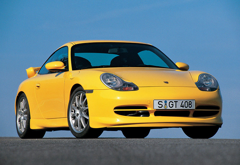 Porsche 911 GT3 (996) = 302 км/ч. 360 л.с. 4.8 сек.