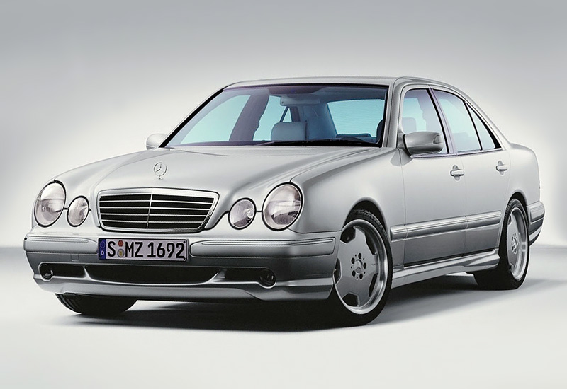 Mercedes-Benz E 55 AMG 4Matic (W210) = 250+ км/ч. 357 л.с. 5.8 сек.