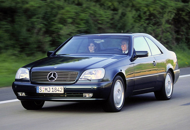 Mercedes-Benz CL 600 (C140) = 250+ км/ч. 394 л.с. 5.8 сек.