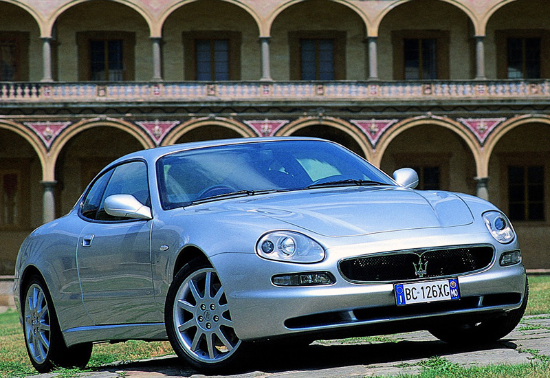 Maserati 3200 GT = 280 км/ч. 370 л.с. 5.1 сек.