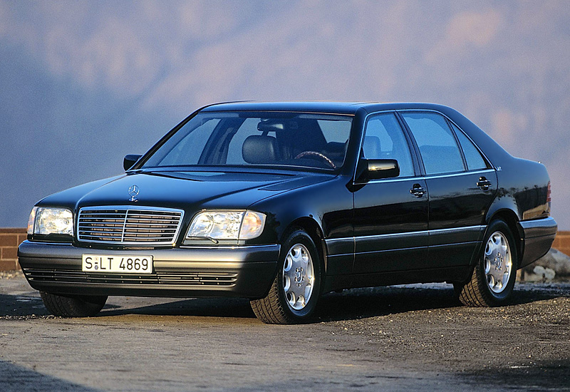 Mercedes-Benz 600 SEL (W140) = 250+ км/ч. 408 л.с. 6.7 сек.