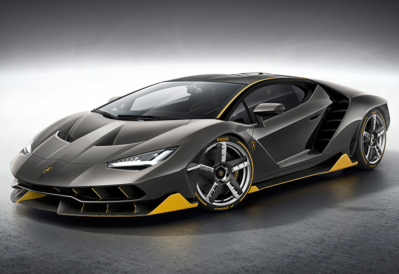 Lamborghini Centenario Coupe = 350 км/ч. 770 л.с. 2.8 сек.
