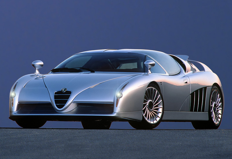 Alfa Romeo Scighera = 300 км/ч. 410 л.с. 3.7 сек.